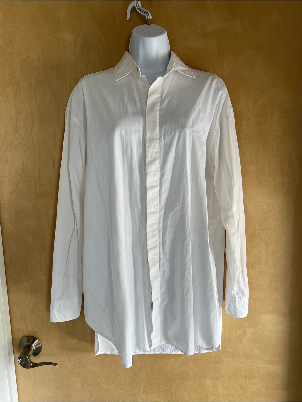 POLO Ralph Lauren Oversized White Button-Up Shirt